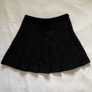 Korean Brand black tennis skirt